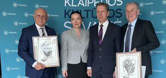 „Begos“ valdybos pirmininkui – Mero padėka už meno ir kultūros rėmimą  